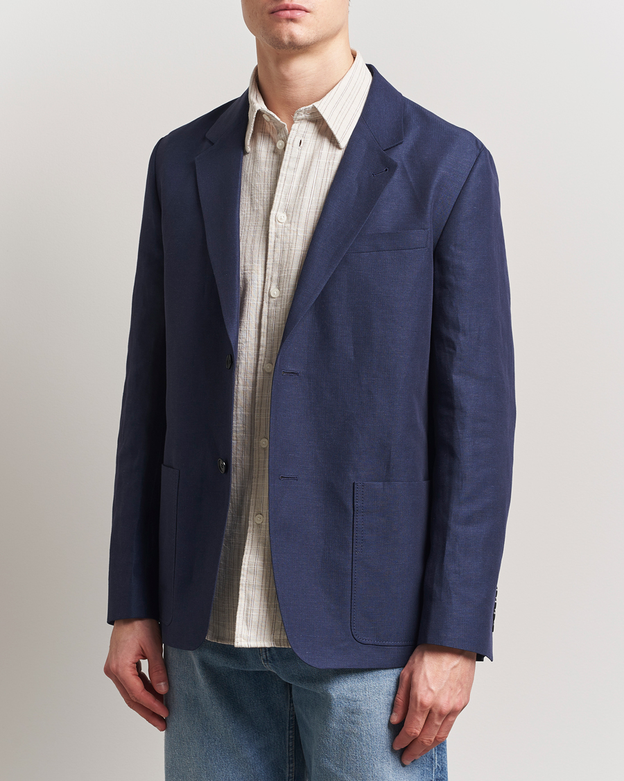 Herren | Sakkos | Filippa K | Patch Pocket Blazer Navy