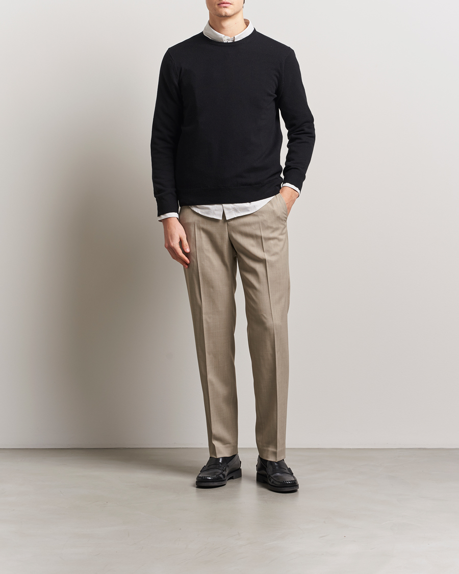 Herren | Hosen | Filippa K | Tailored Twill Drawstring Trousers Sage Melange