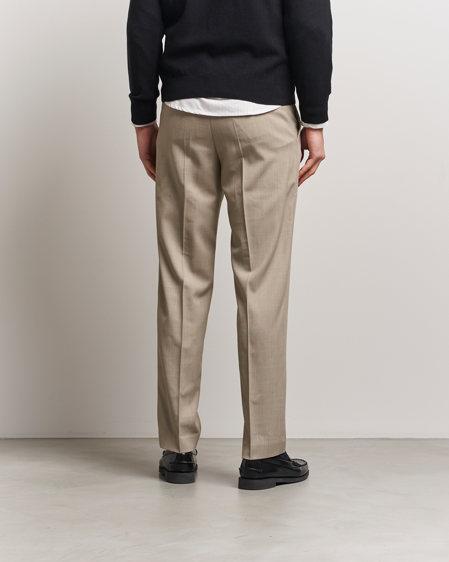 Herren | Hosen | Filippa K | Tailored Twill Drawstring Trousers Sage Melange