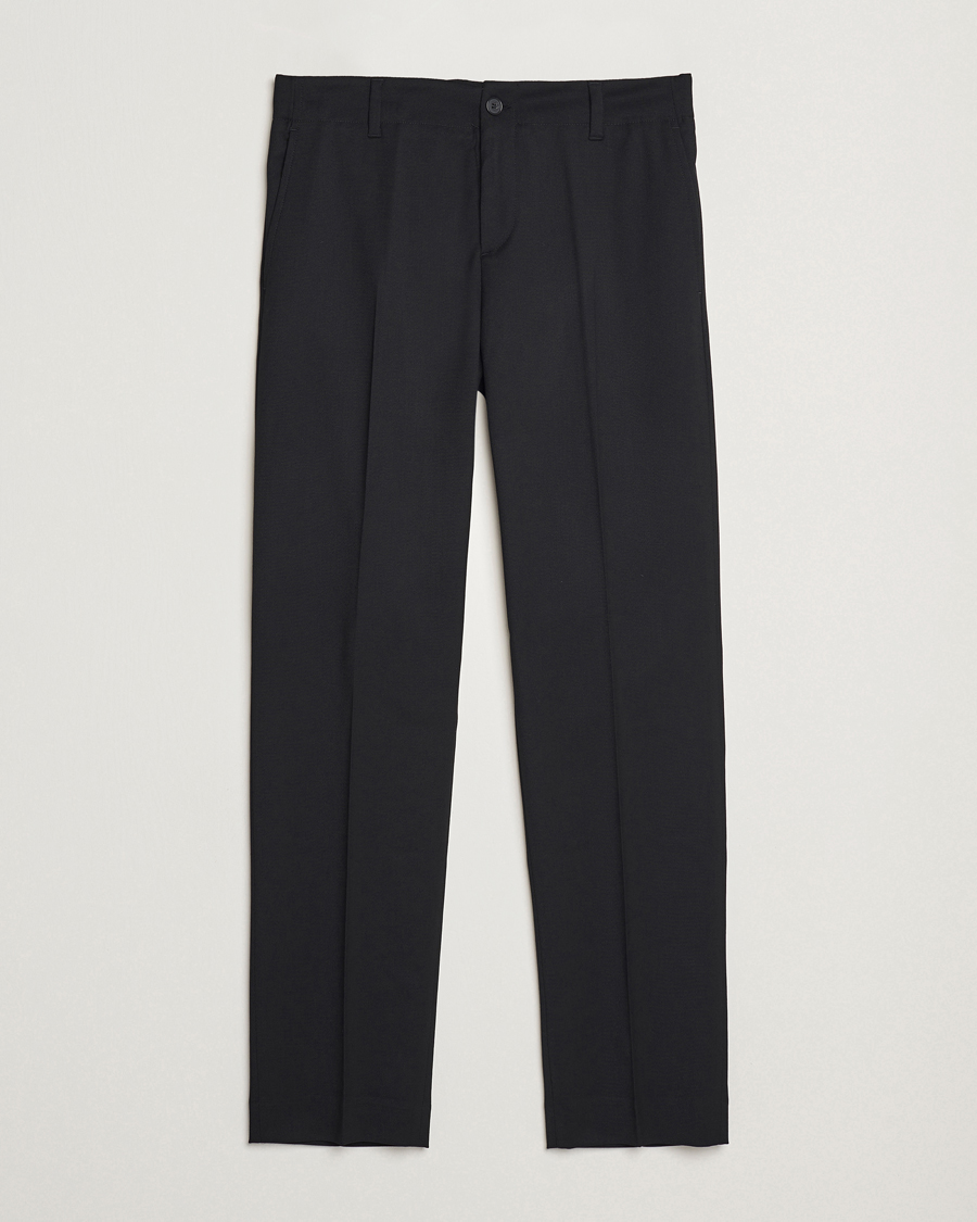 Herren | Hosen | Filippa K | Tailored Twill Drawstring Trousers Black