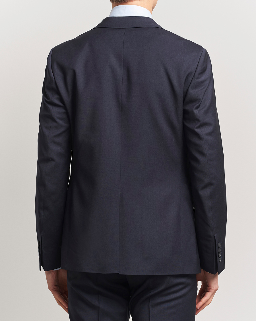 Herren | Sakkos | Filippa K | Slim Wool Blazer Dark Navy