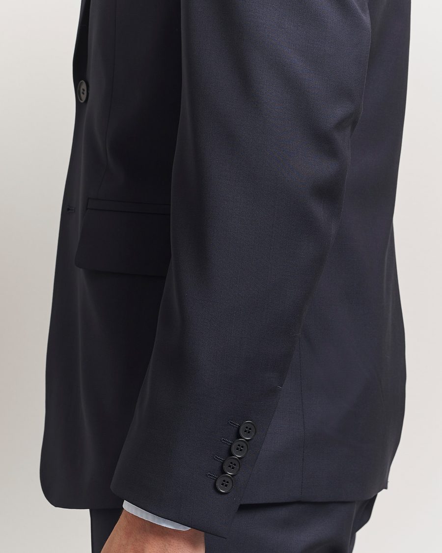 Herren | Sakkos | Filippa K | Slim Wool Blazer Dark Navy