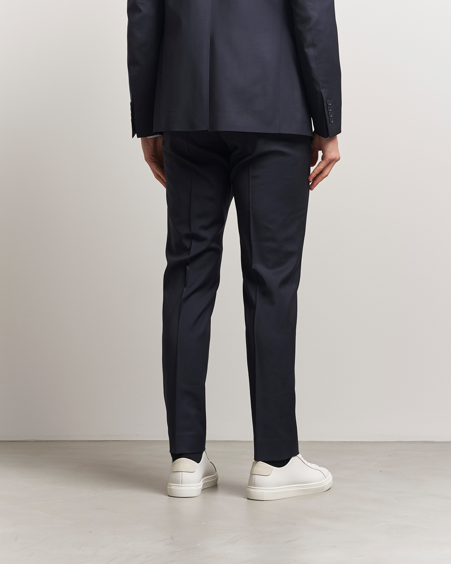 Herren | Hosen | Filippa K | Slim Wool Trousers Dark Navy