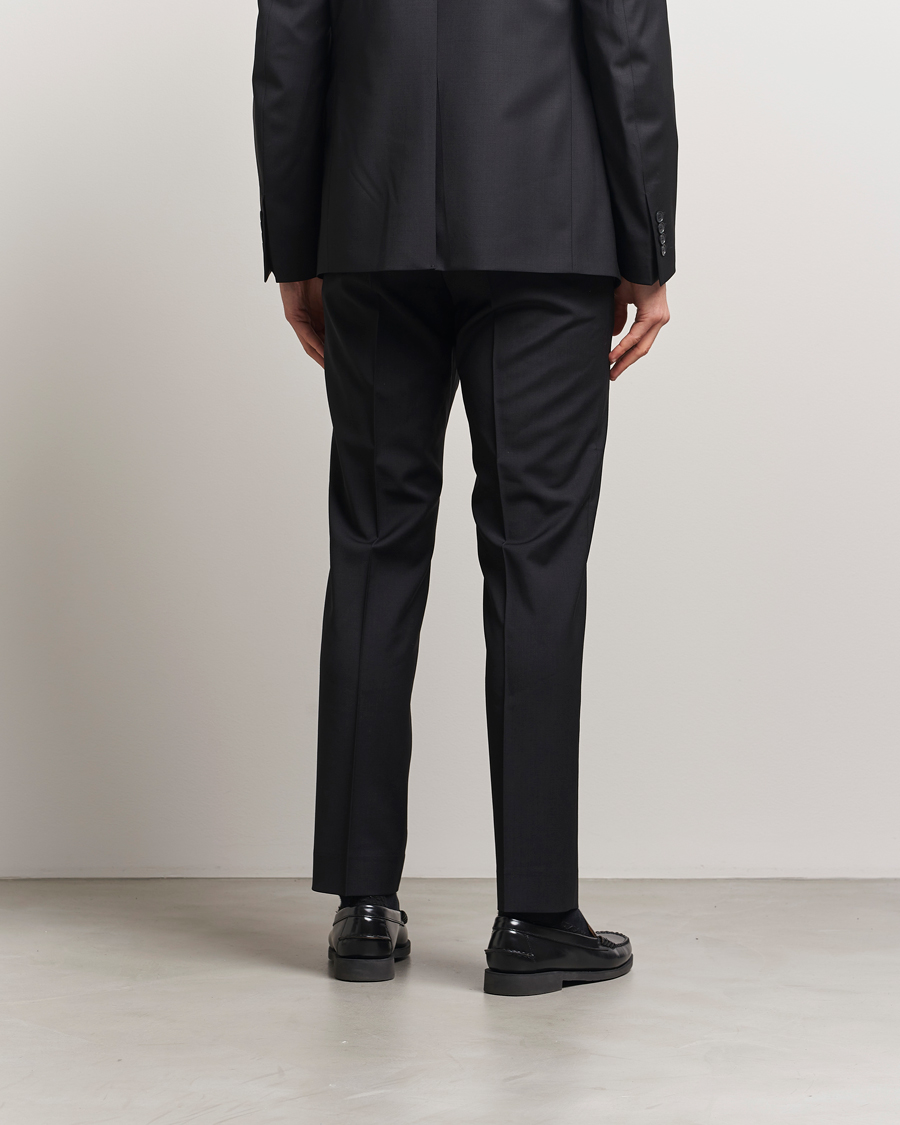 Herren | Hosen | Filippa K | Slim Wool Trousers Black