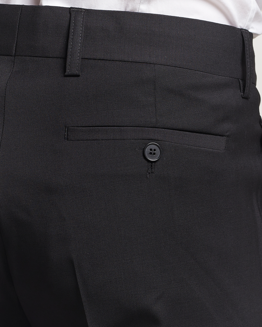 Herren | Hosen | Filippa K | Slim Wool Trousers Black