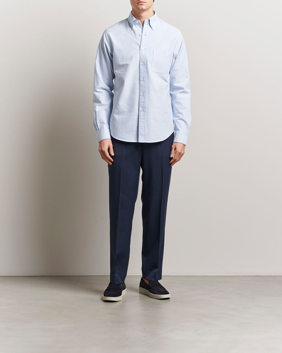 Herren | Hemden | Filippa K | Slim Oxford Shirt Light Blue