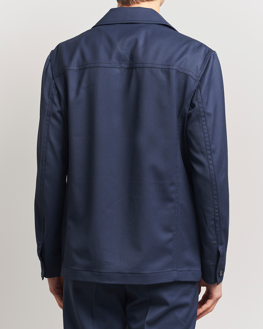 Herren | Business & Beyond | Filippa K | Work Shirt Jacket Dusk Blue
