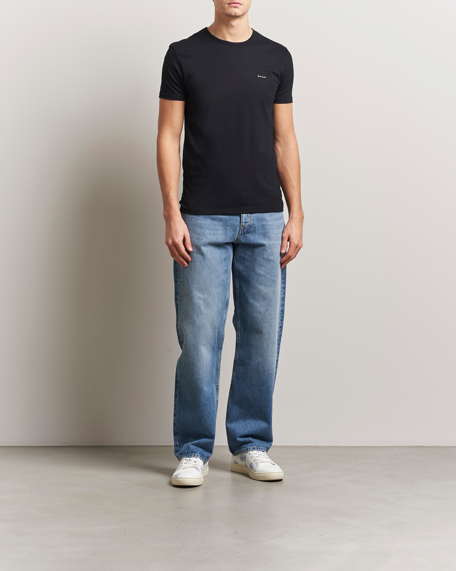 Herren | T-Shirts | Paul Smith | 3-Pack Crew Neck T-Shirt Black