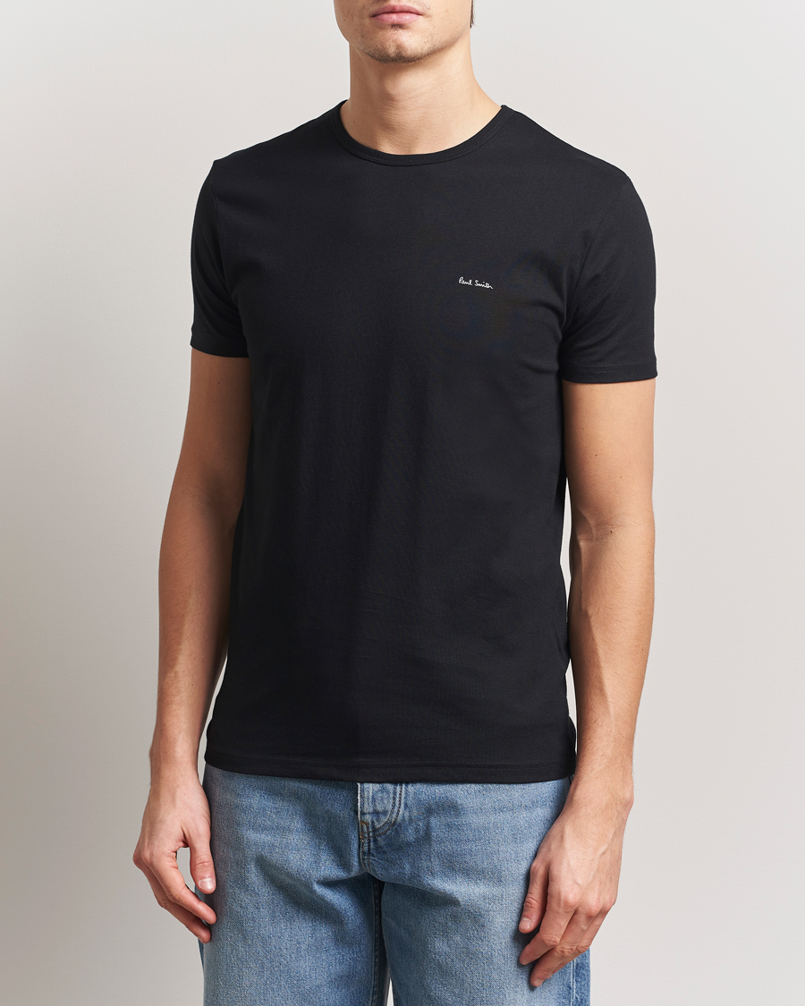 Herren | T-Shirts | Paul Smith | 3-Pack Crew Neck T-Shirt Black