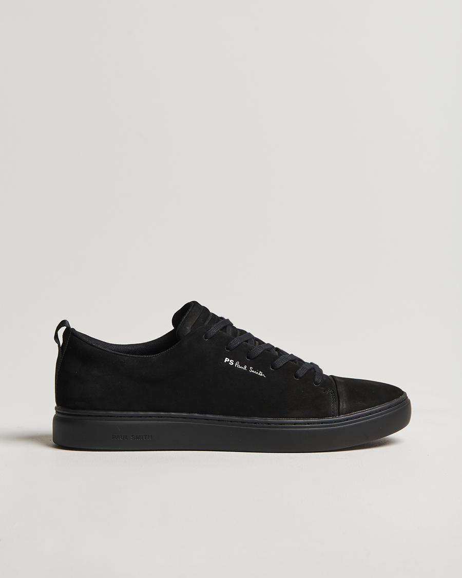 Herren | Sneaker | PS Paul Smith | Lee Cap Toe Suede Sneaker Black