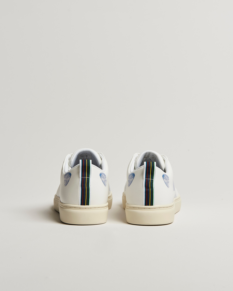Herren | Sneaker | PS Paul Smith | Lee Flower Print leather Sneaker White
