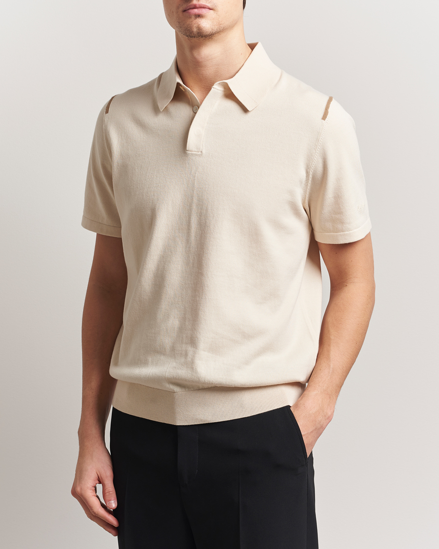 Herren | Poloshirts | Paul Smith | Cotton Knitted Polo White