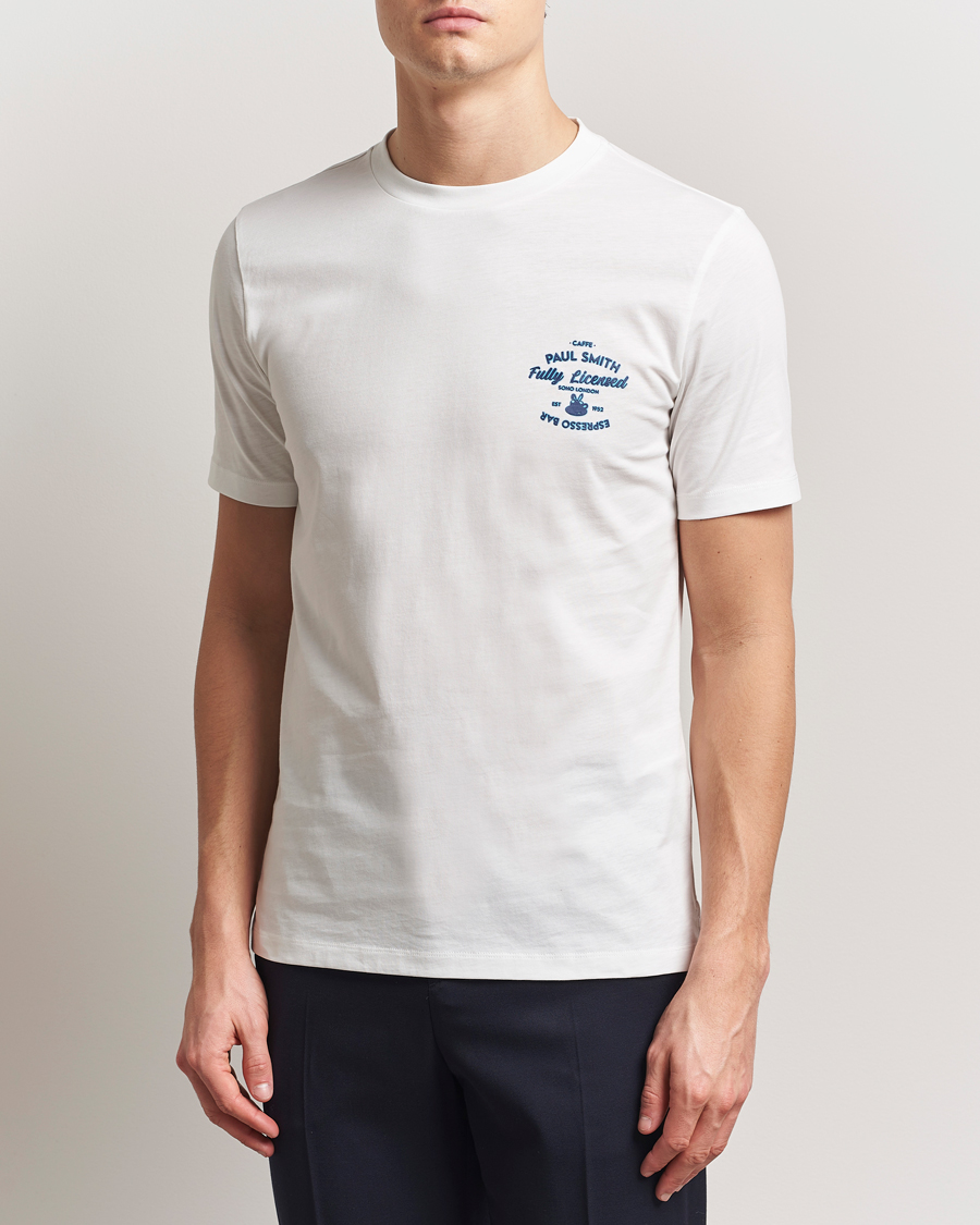 Herren | T-Shirts | Paul Smith | Espresso Bar T-Shirt White