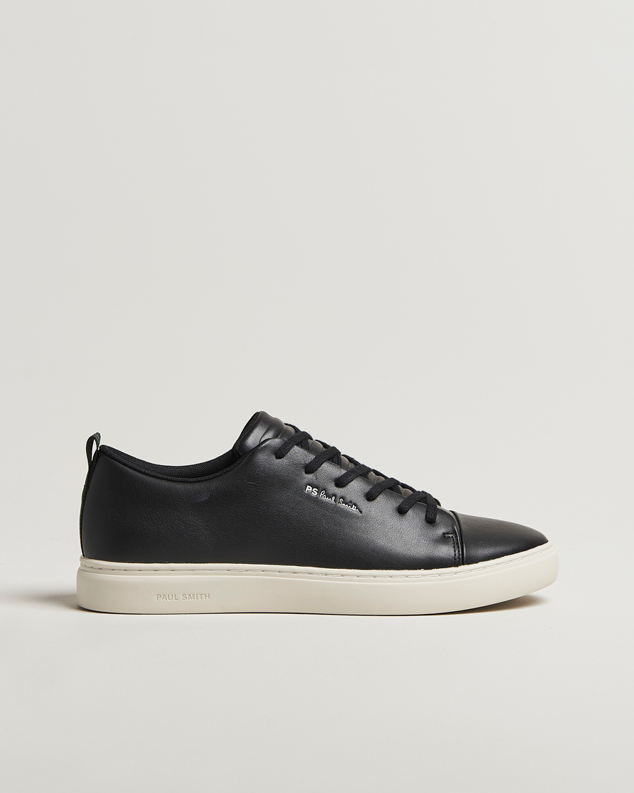 Herren | Sneaker | PS Paul Smith | Lee Cap Toe Leather Sneaker Black