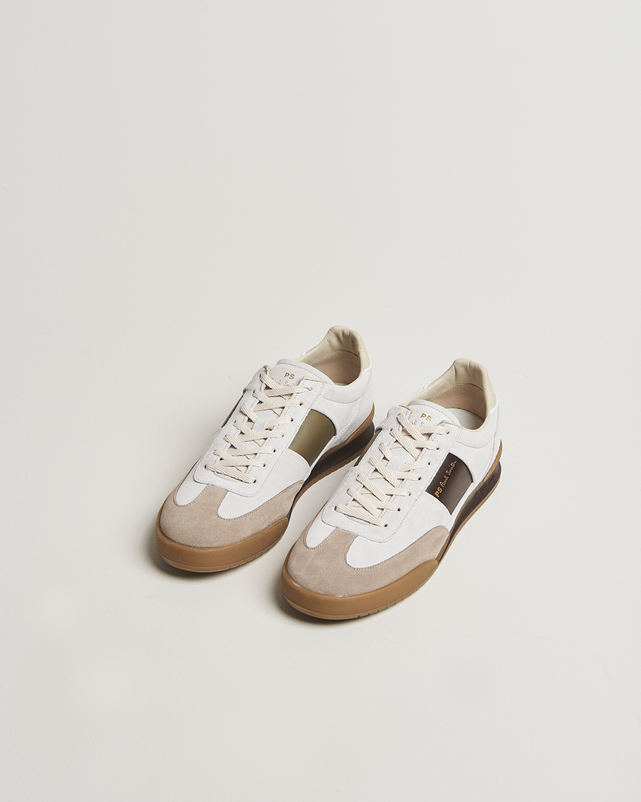Herren | Sneaker | PS Paul Smith | Dover Running Sneaker White/Brown