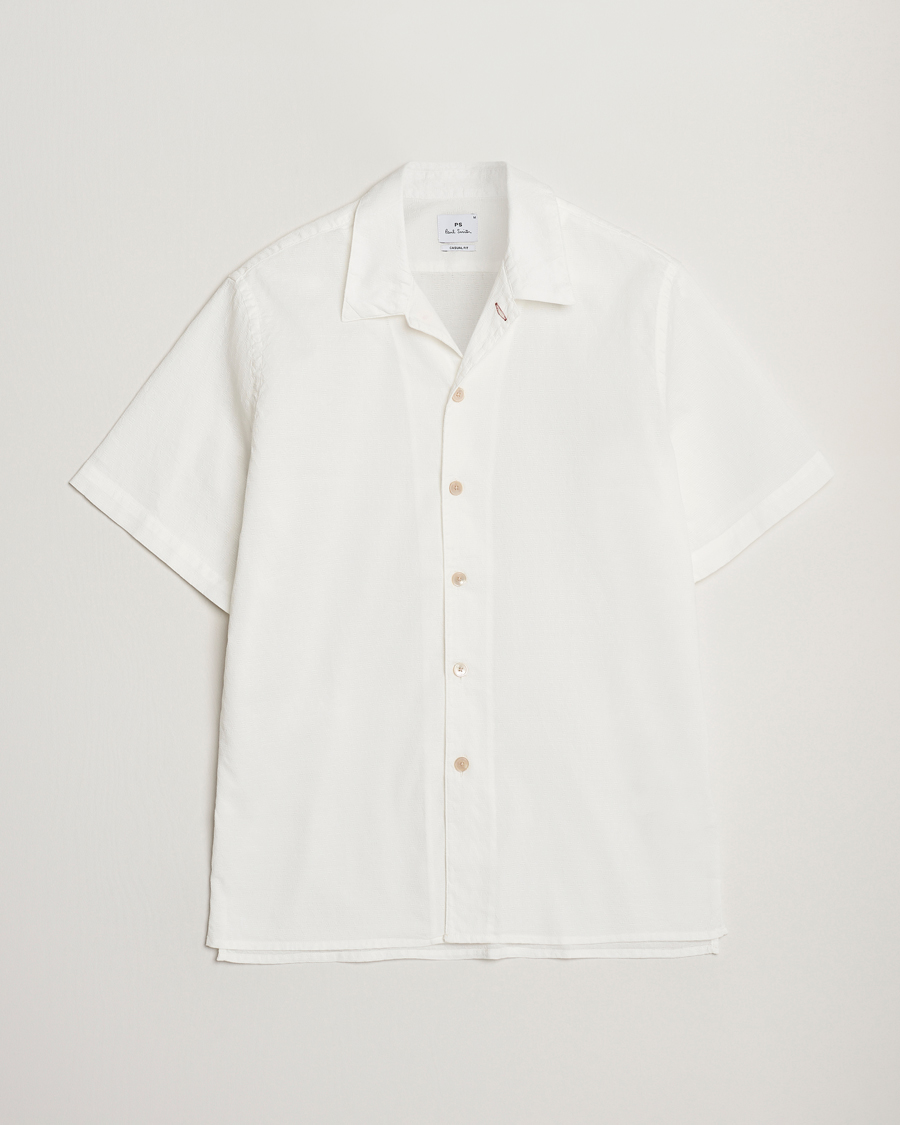 Herren | Hemden | PS Paul Smith | Structured Short Sleeve Shirt White