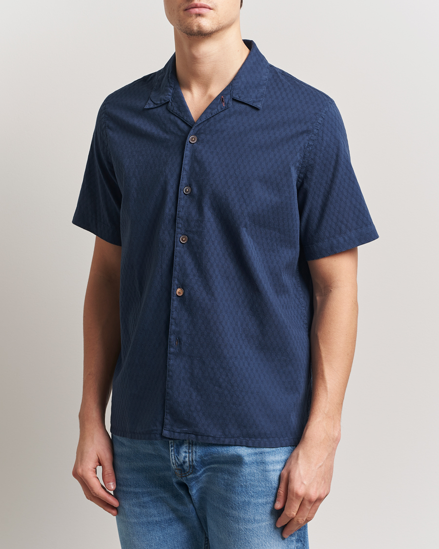 Herren | Hemden | PS Paul Smith | Structured Short Sleeve Shirt Navy