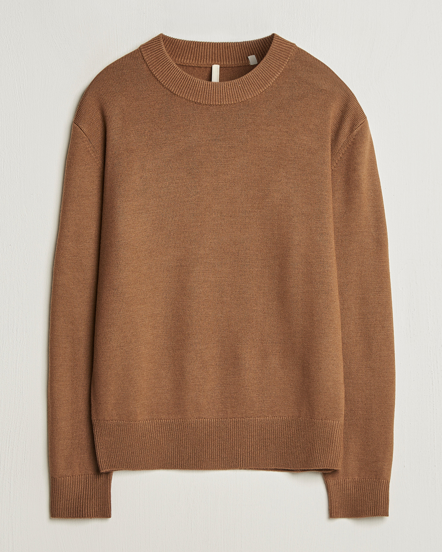 Herren | Pullover | Sunflower | Moon Merino Sweater Camel