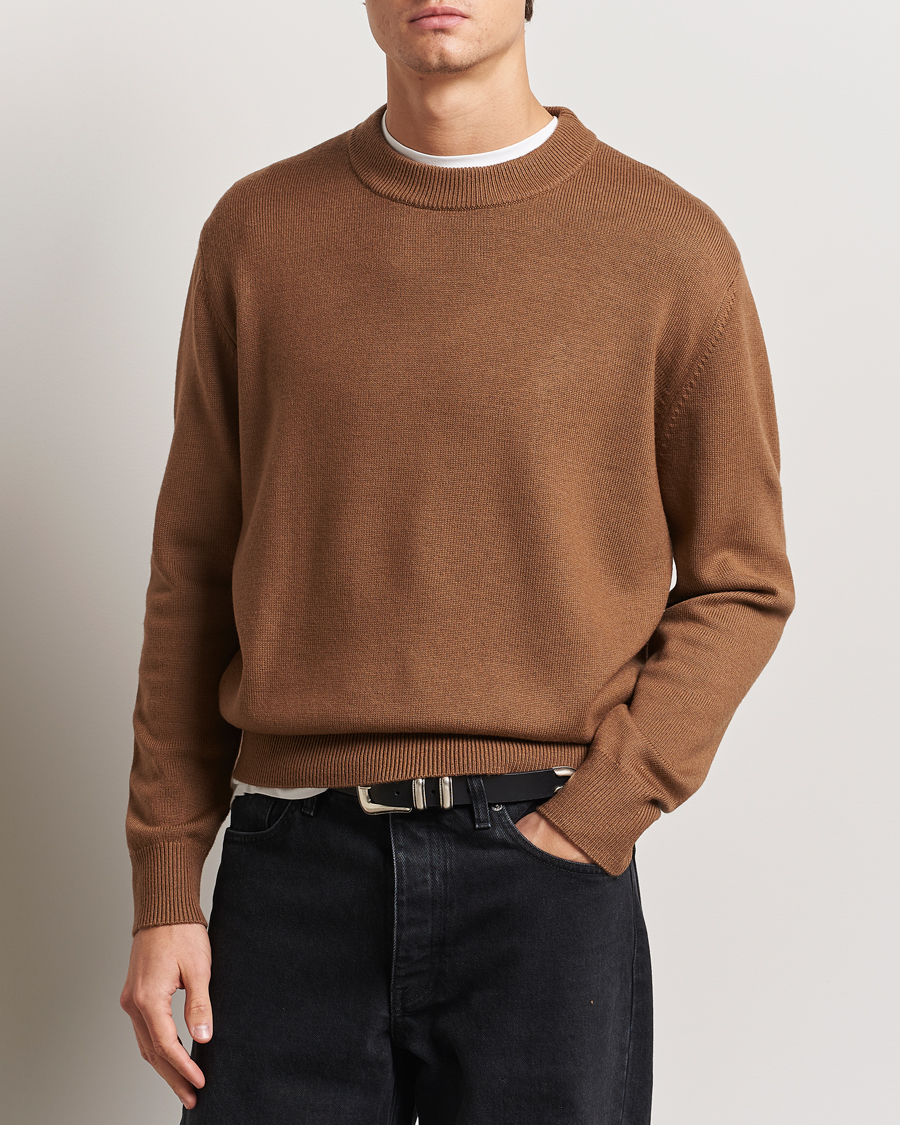 Herren | Pullover | Sunflower | Moon Merino Sweater Camel