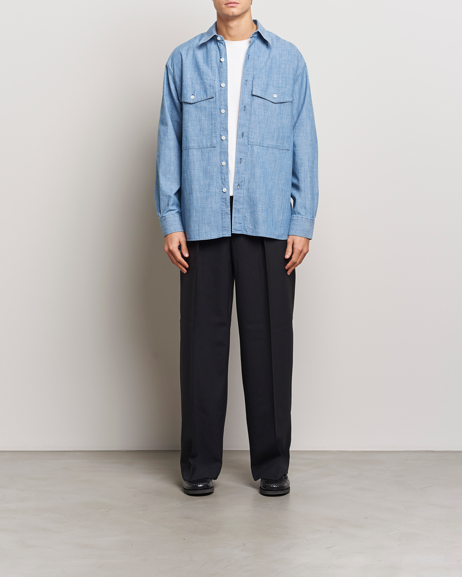Herren | Hemden | Sunflower | Note Shirt Mid Blue