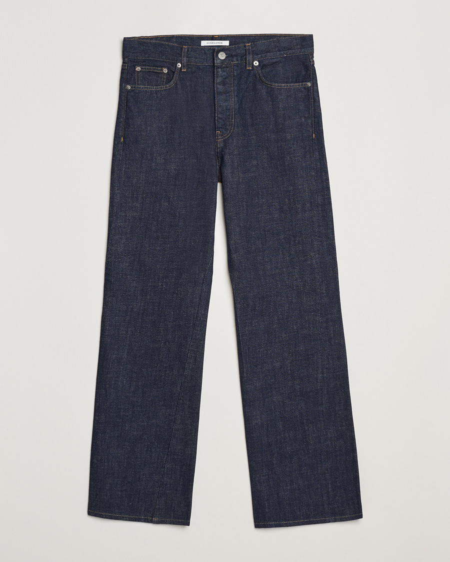 Herren | Jeans | Sunflower | Straight Twist Jeans Simple Rinse Blue