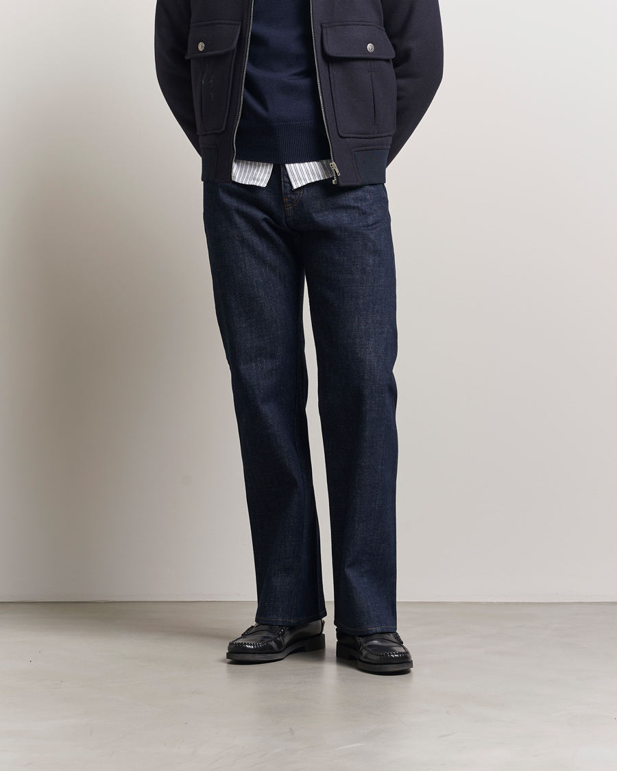 Herren | Jeans | Sunflower | Straight Twist Jeans Simple Rinse Blue