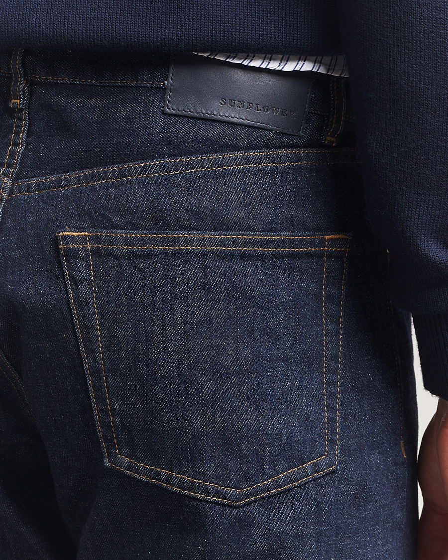 Herren | Jeans | Sunflower | Straight Twist Jeans Simple Rinse Blue