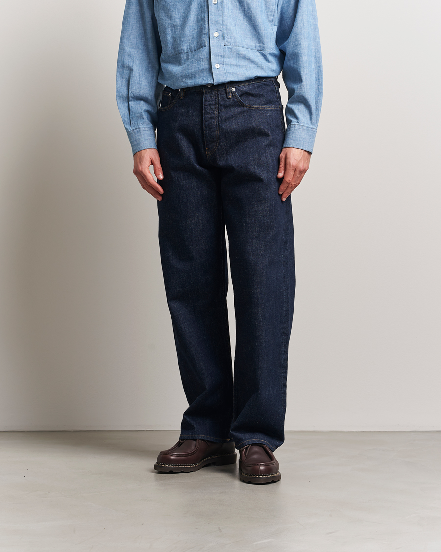 Herren | Hemden | Sunflower | Loose Jeans Simple Rinse Blue