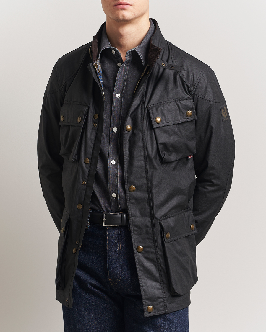Herren | Jacken | Belstaff | Trailmaster Wax Jacket Black