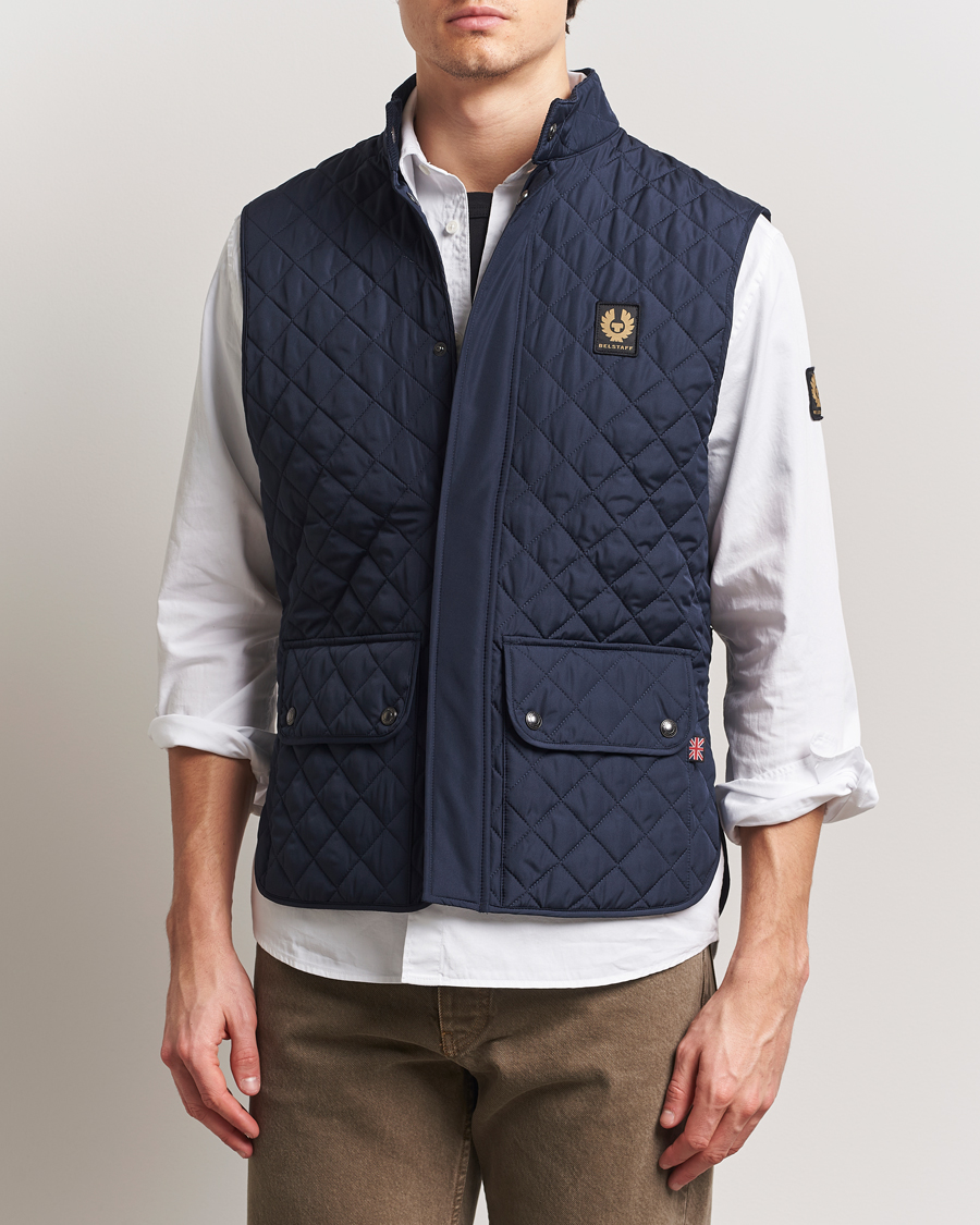 Herren | Westen | Belstaff | Icon Gilet Dark Ink