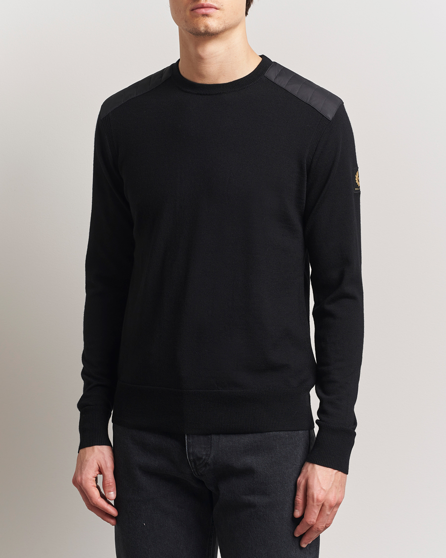 Herren | Pullover | Belstaff | Kerrigan Crewneck Jumper Black