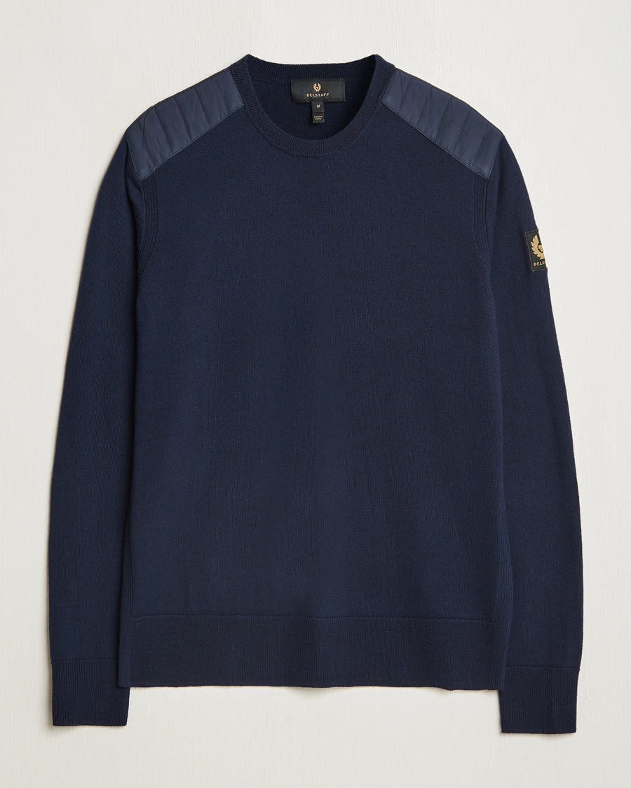Herren | Pullover | Belstaff | Kerrigan Crewneck Jumper Dark Ink