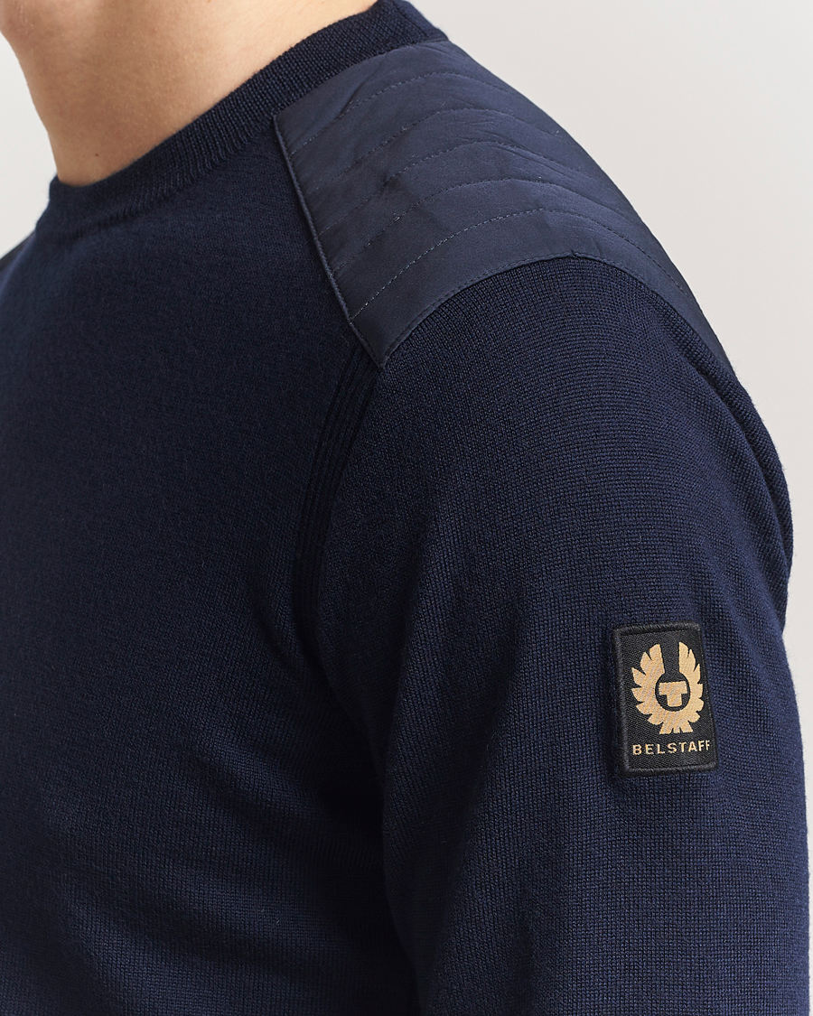 Herren | Pullover | Belstaff | Kerrigan Crewneck Jumper Dark Ink