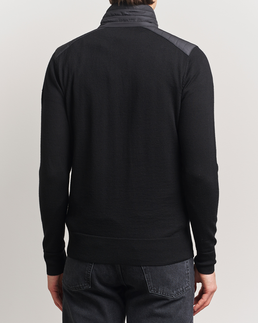 Herren | Pullover | Belstaff | Kilmington Quarter Zip Jumper Black