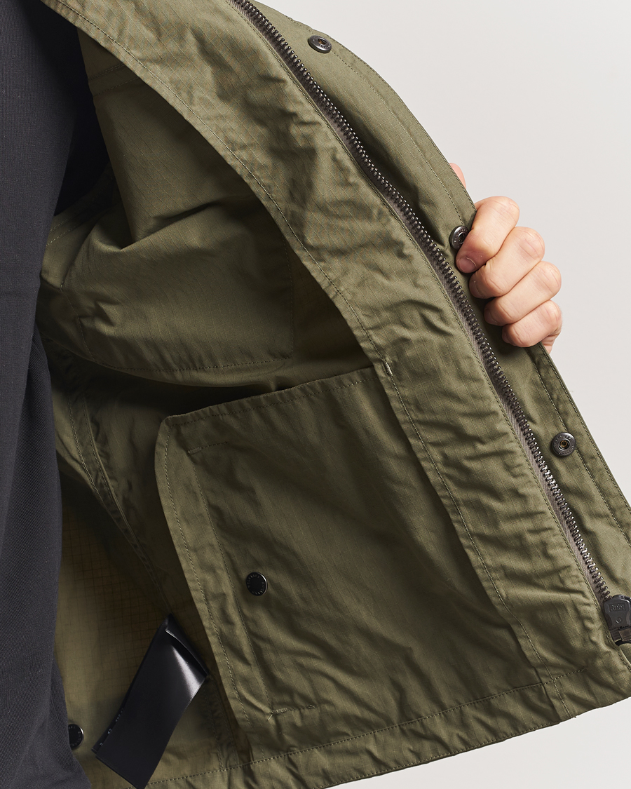 Herren | Jacken | Belstaff | Service Racemaster Ripstop Jacket Surplus Green