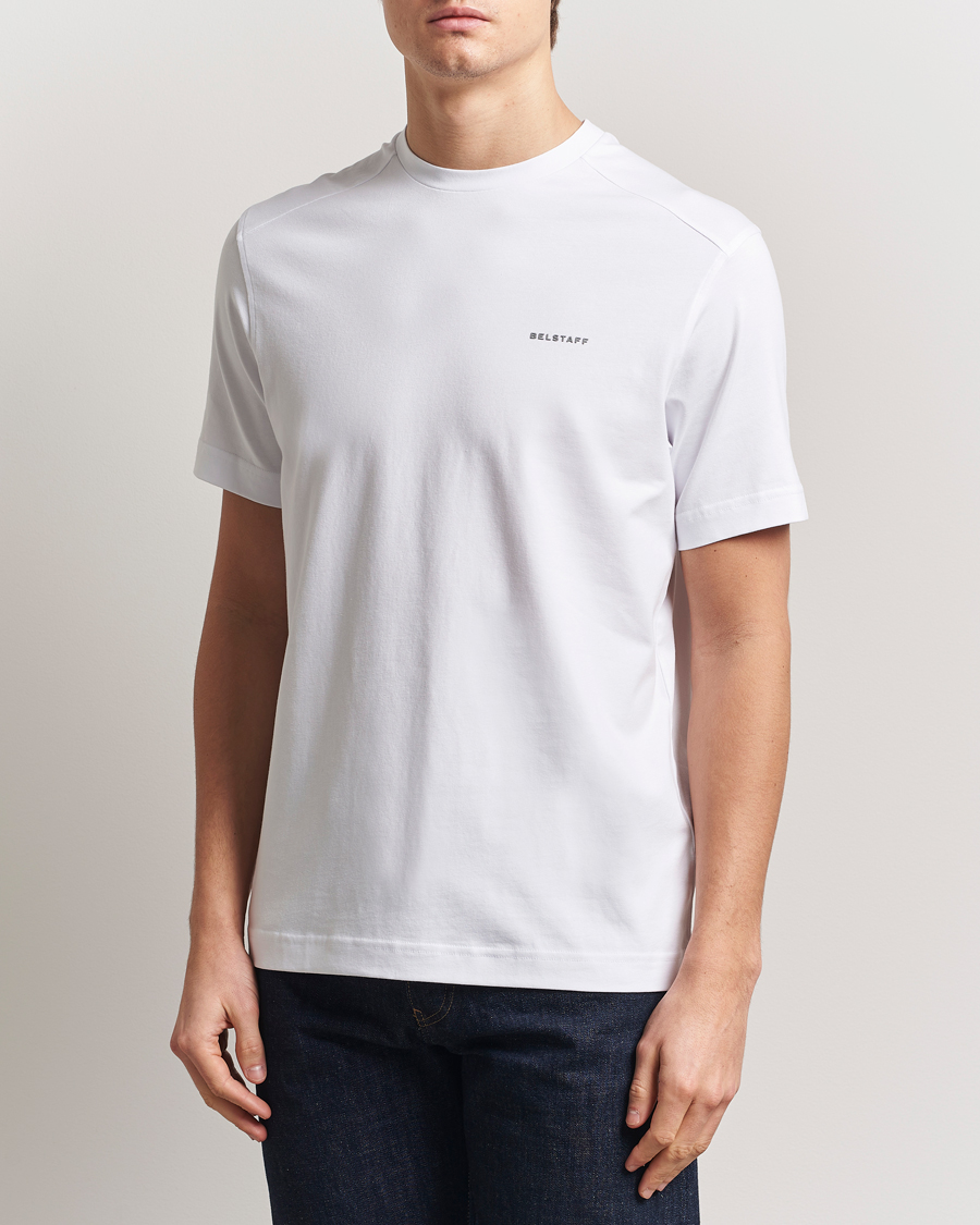 Herren | T-Shirts | Belstaff | Alloy Cotton T-Shirt White