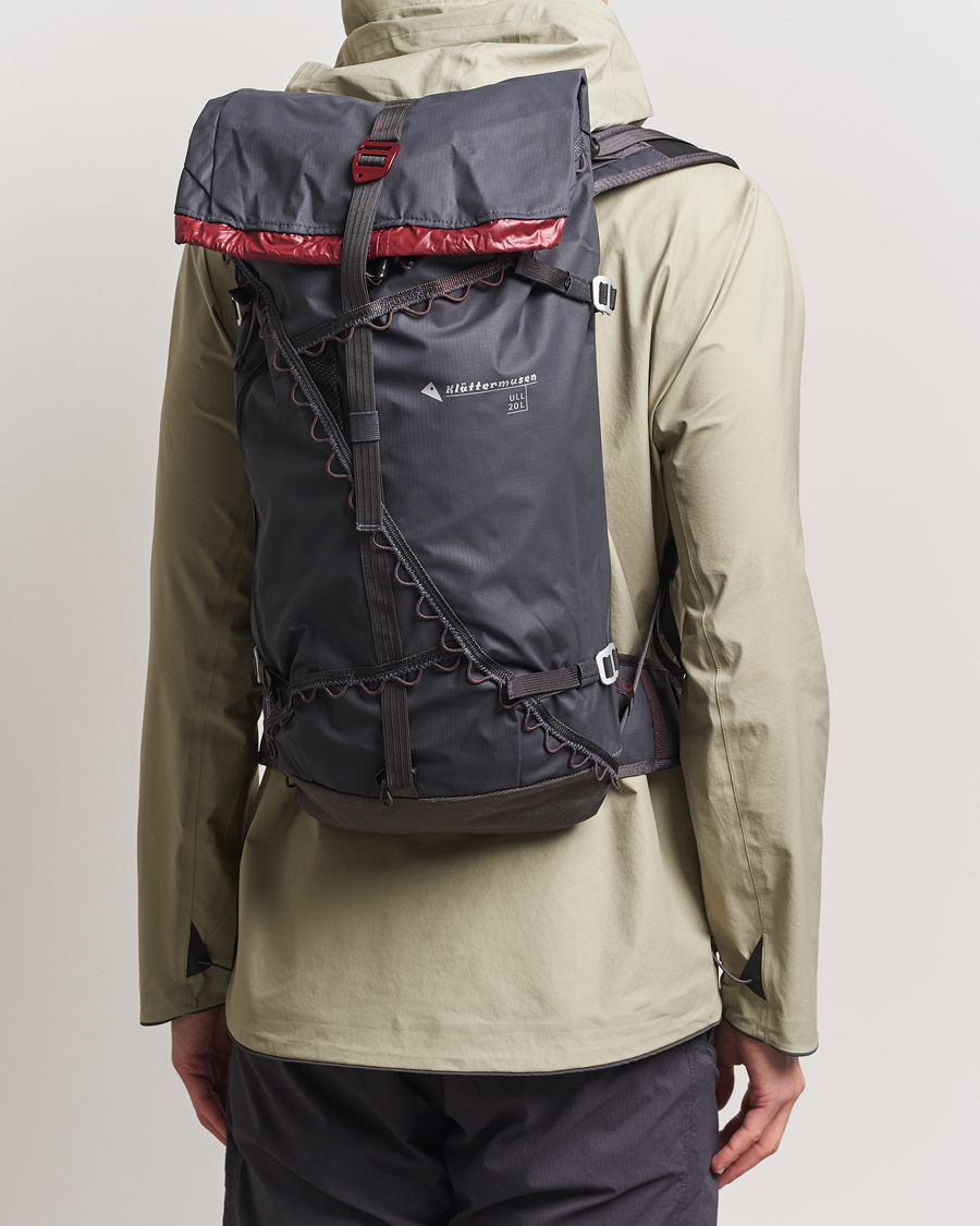 Herren | Klättermusen Ull Backpack 20L Raven | Klättermusen | Ull Backpack 20L Raven