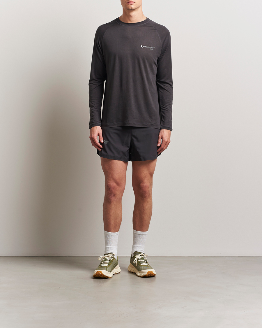 Herren | Pullover | Klättermusen | Groa Long Sleeve T-Shirt Raven