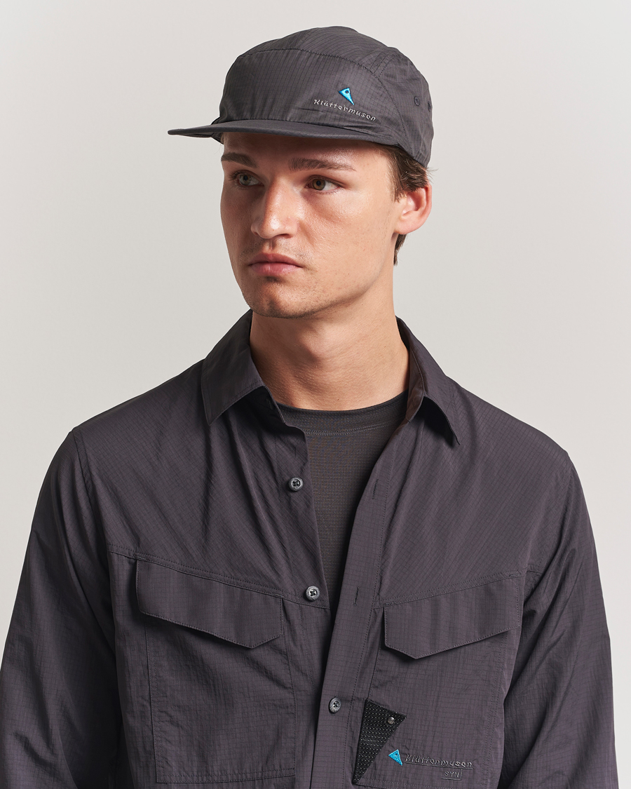 Herren | Hüte & Mützen | Klättermusen | Ansur Five Panel Cap Raven Black