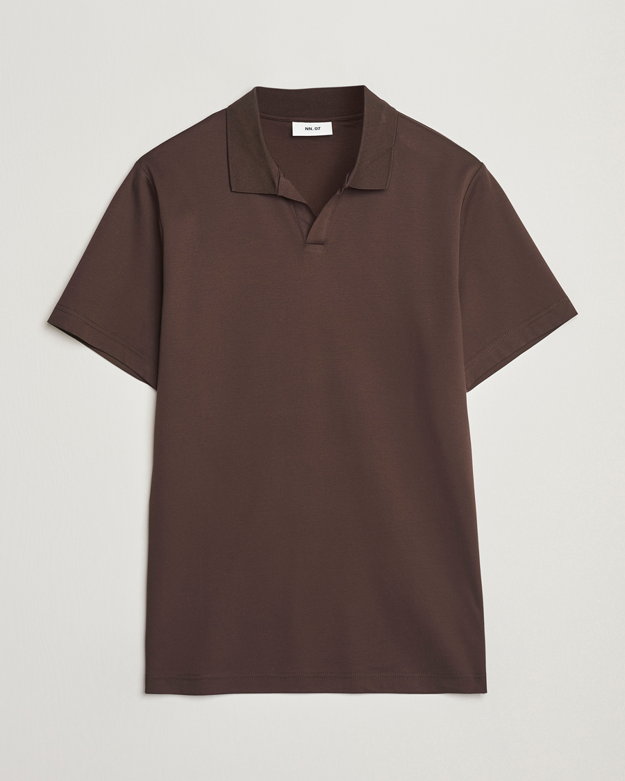 Herren | Poloshirts | NN07 | Paul Polo Demitasse Brown