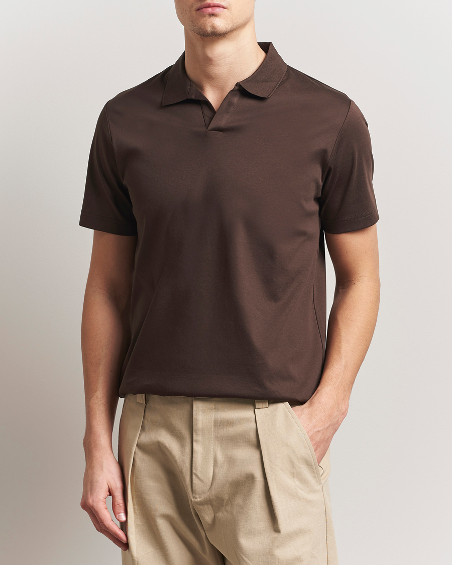 Herren | Poloshirts | NN07 | Paul Polo Demitasse Brown