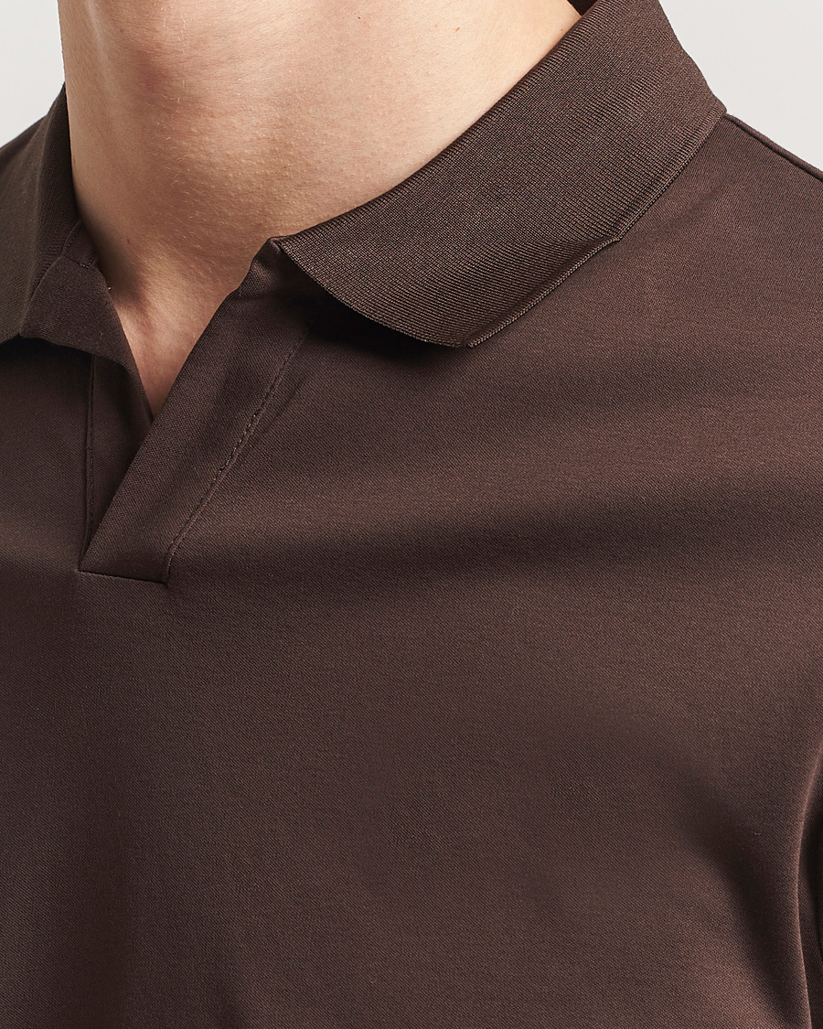 Herren | Poloshirts | NN07 | Paul Polo Demitasse Brown