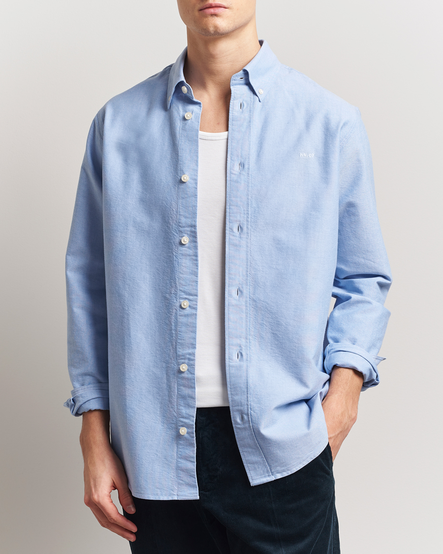 Herren | Hemden | NN07 | Colby Oxford Shirt Light Blue