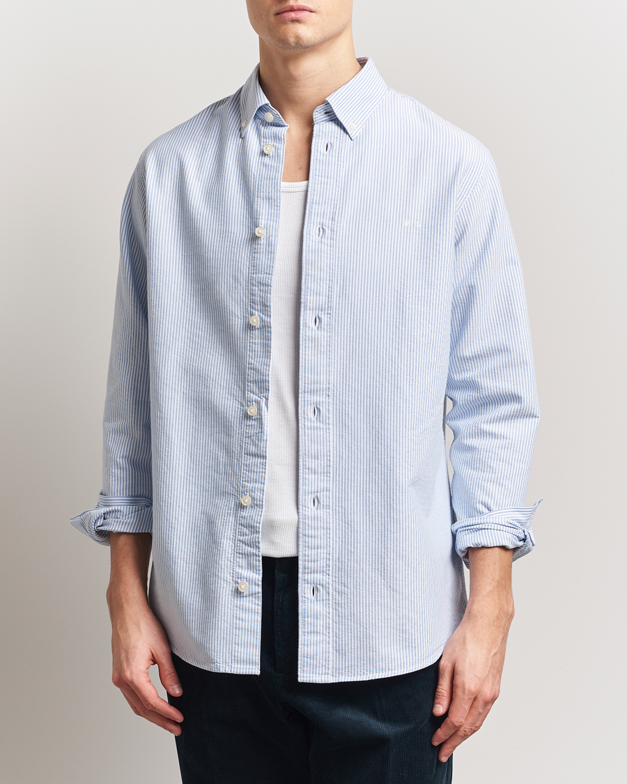 Herren | Hemden | NN07 | Colby Oxford Shirt Blue/White