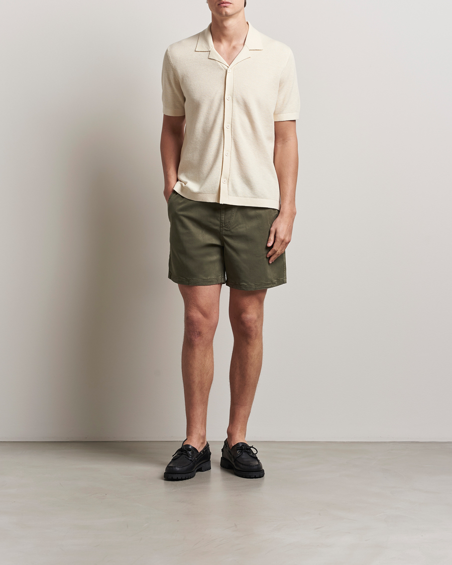 Herren | Shorts | NN07 | Gregor Drawstring Shorts Capers Green