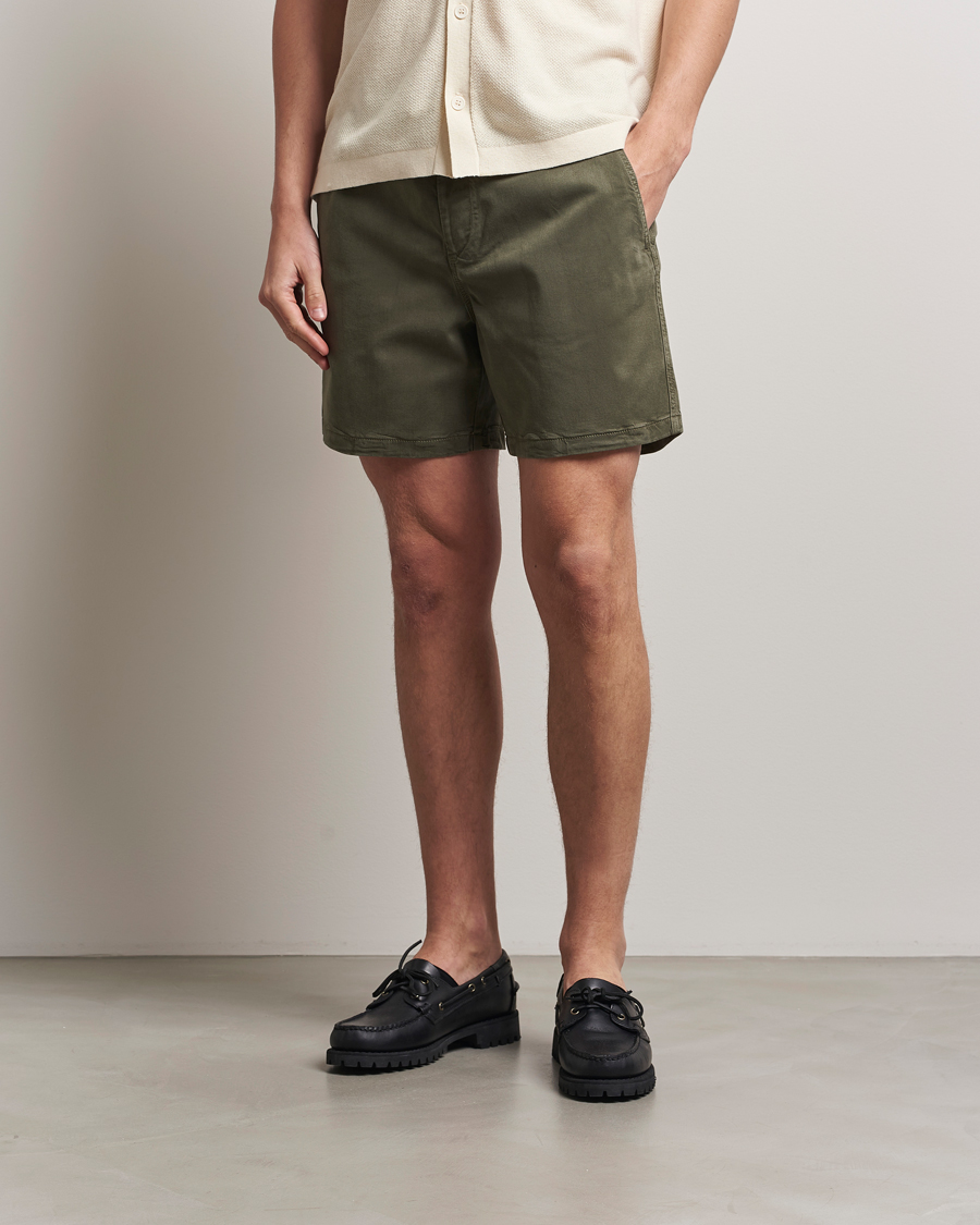 Herren | Shorts | NN07 | Gregor Drawstring Shorts Capers Green