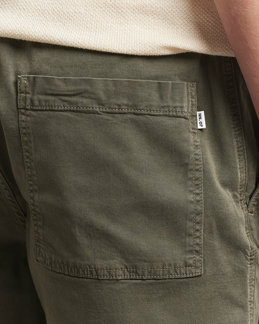 Herren | Shorts | NN07 | Gregor Drawstring Shorts Capers Green