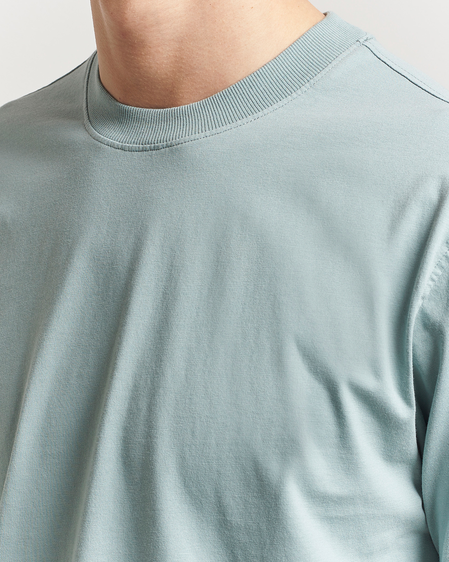 Herren | T-Shirts | NN07 | Adam Pima Crew Neck T-Shirt Steely Blue
