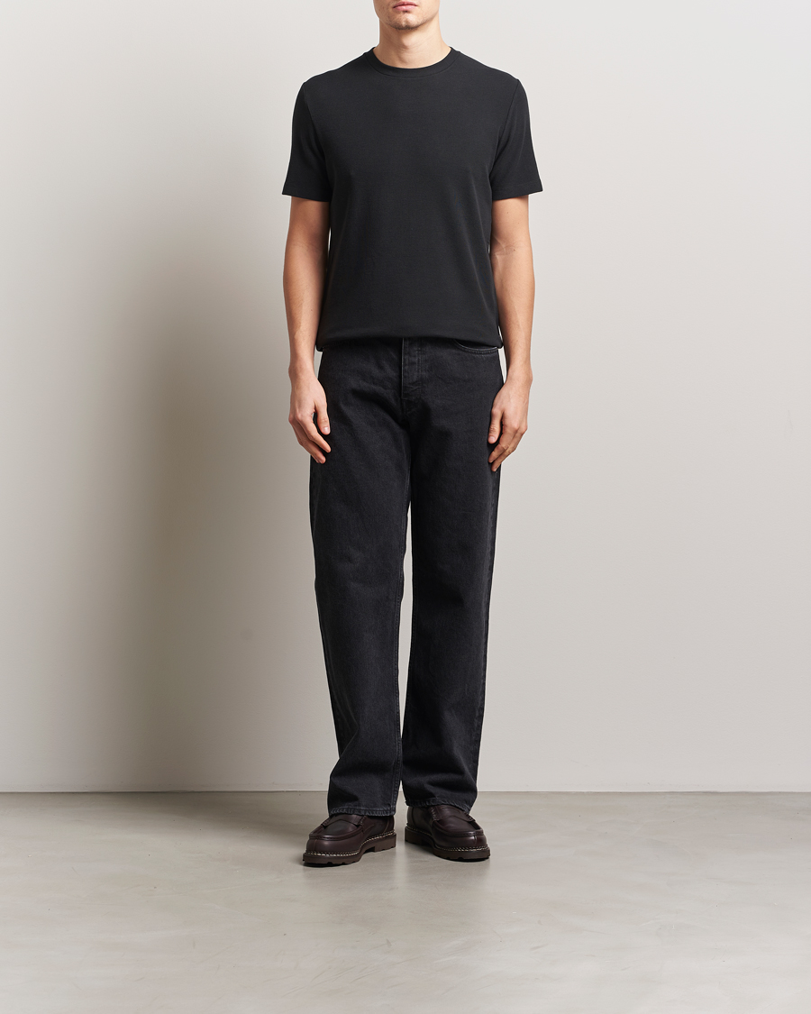 Herren | T-Shirts | NN07 | Clive Crew Neck T-Shirt Black