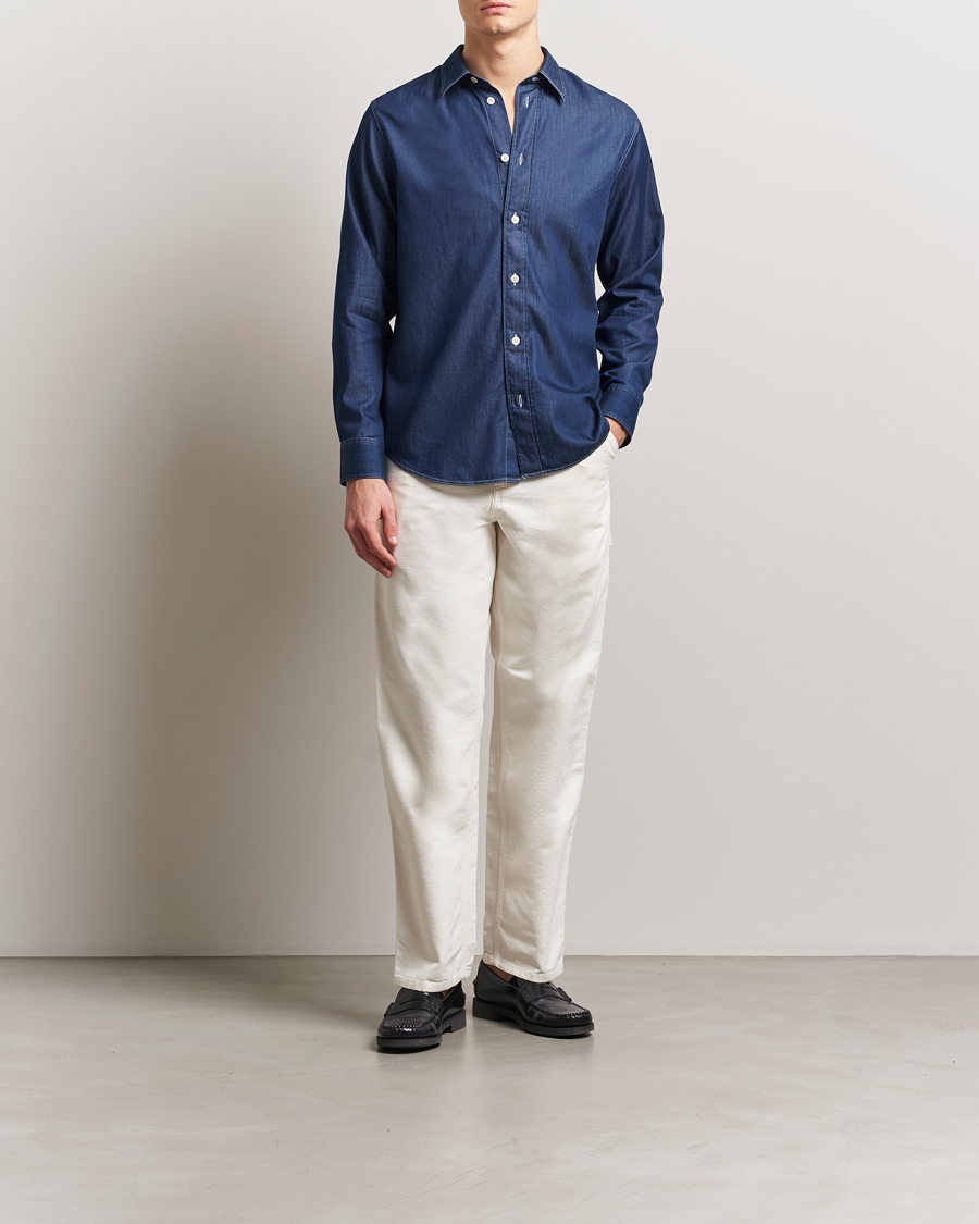 Herren | Hemden | NN07 | Colby Denim Shirt Medium Indigo